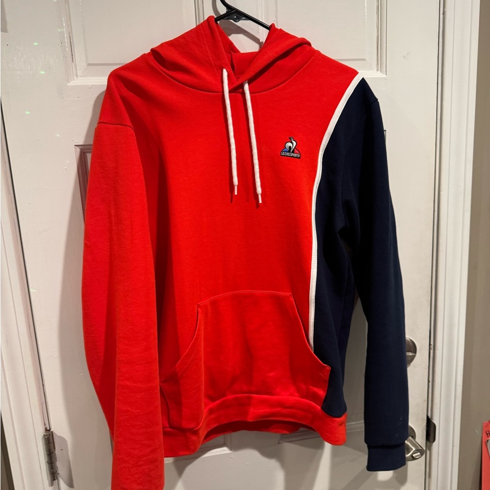 Le Coq Sportif Hoodie, Sz Large